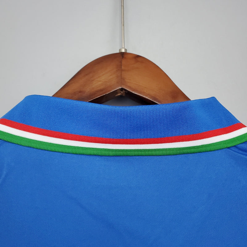 Camisola Itália Home 1982 - Retrô
