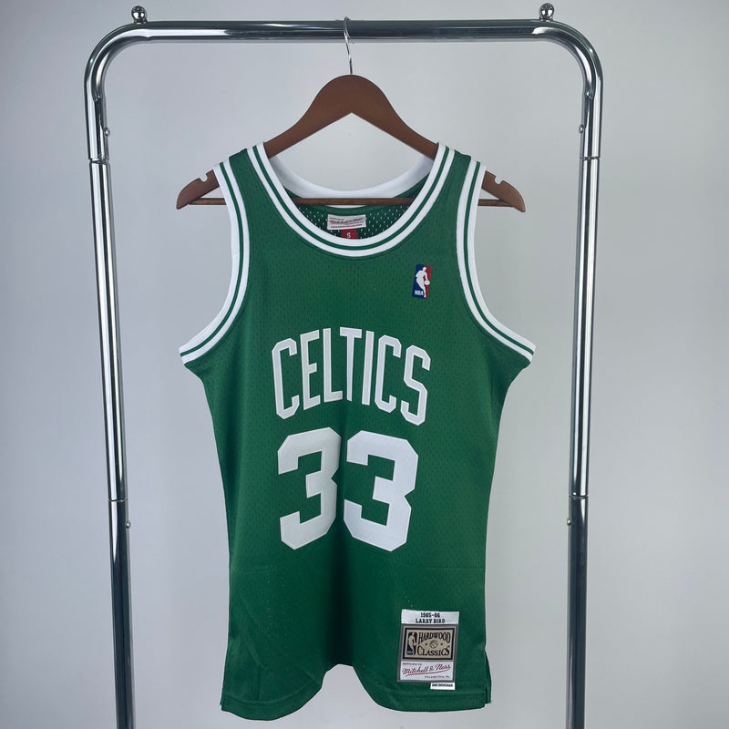 Regata NBA Boston Celtics Retrô Mitchell & Ness 1985/1986 Larry Bird