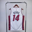Regata Miami Heat 23/24 Association Edition Tyler Herro Branca