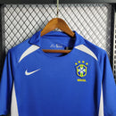 Camisola Retro Seleção Brasil Away 2002
