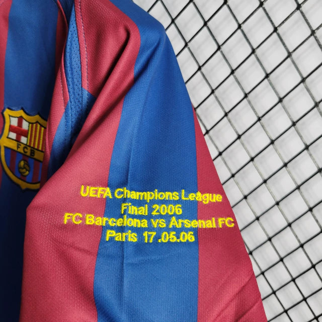 Camisola Retro Barcelona Home 2005/06