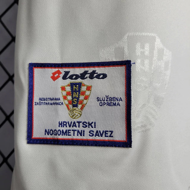 Camisola Retro Seleção Croácia Home 1998