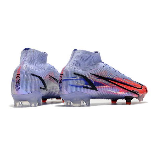 Chuteira Campo Nike Mercurial Superfly 8 Elite FG Mbappe Flames Pack + MEIA DE BRINDE 🎁