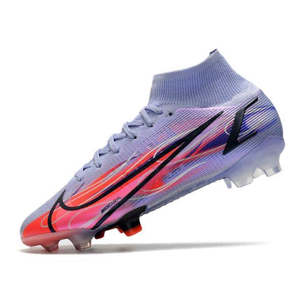 Chuteira Campo Nike Mercurial Superfly 8 Elite FG Mbappe Flames Pack + MEIA DE BRINDE 🎁