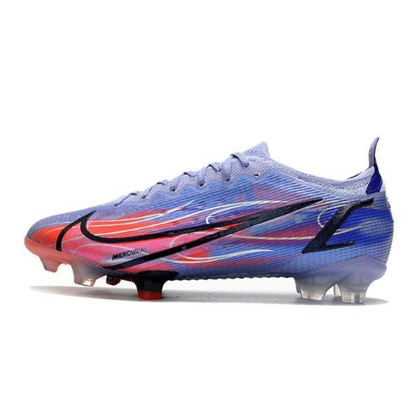 Chuteira Campo Nike Mercurial Vapor 14 Elite FG Mbappe Flames Pack + MEIA DE BRINDE 🎁