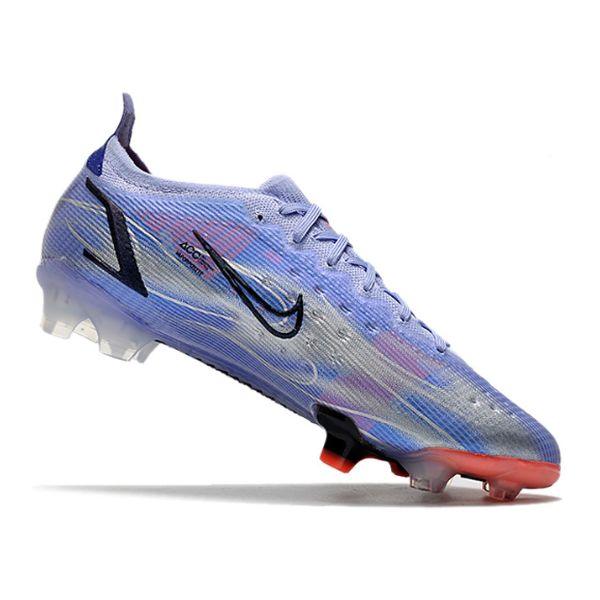 Chuteira Campo Nike Mercurial Vapor 14 Elite FG Mbappe Flames Pack + MEIA DE BRINDE 🎁
