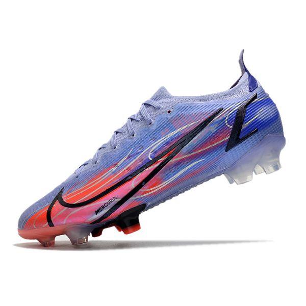 Chuteira Campo Nike Mercurial Vapor 14 Elite FG Mbappe Flames Pack + MEIA DE BRINDE 🎁