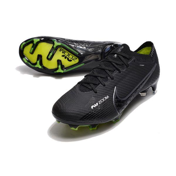 Chuteira Campo Nike Zoom Mercurial Vapor 15 Elite FG Black Shadow Pack + MEIA DE BRINDE 🎁