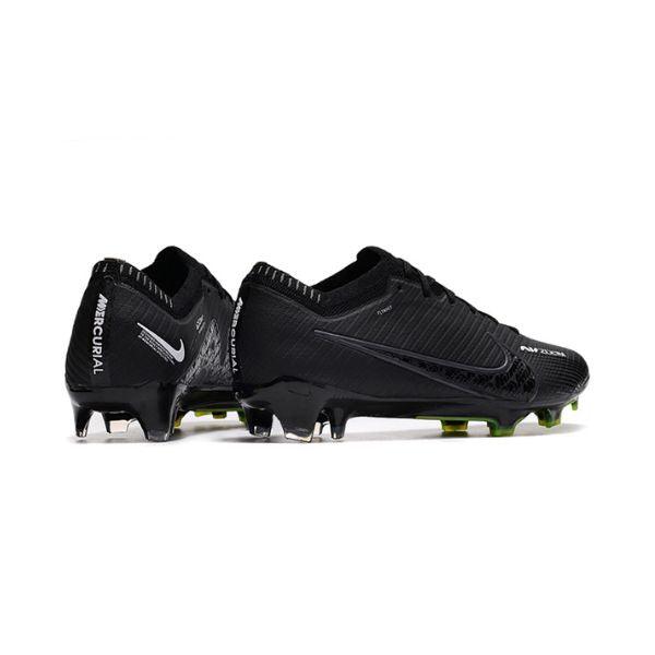 Chuteira Campo Nike Zoom Mercurial Vapor 15 Elite FG Black Shadow Pack + MEIA DE BRINDE 🎁