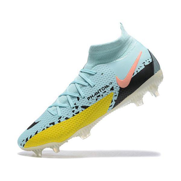 Chuteira Campo Nike Phantom GT 2 Elite DF FG Lucent Pack + MEIA DE BRINDE 🎁