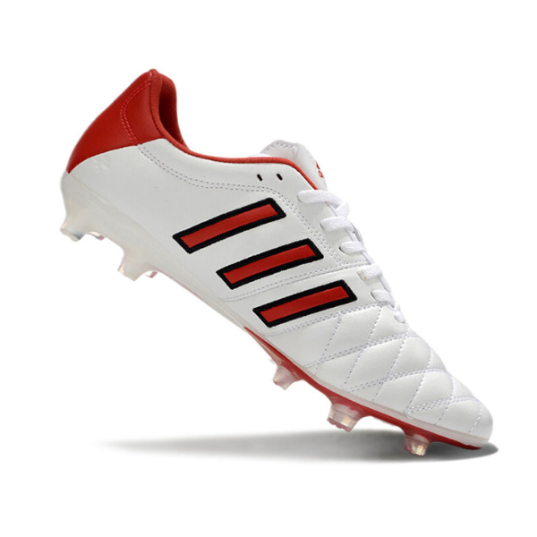 Chuteira Campo Adidas Adipure 11Pro Branca e Vermelha + MEIA DE BRINDE 🎁