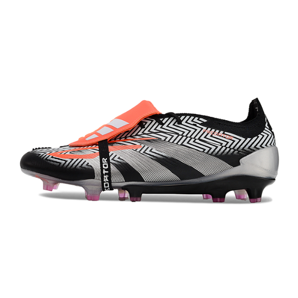 Chuteira Campo Adidas Predator 30 Elite Com Lingua FG Prata, Cinza e Branca + MEIA DE BRINDE 🎁