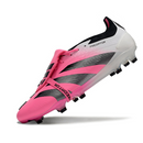 Chuteira Campo Adidas Predator 30 Elite Com Lingua FG Branca e Rosa + MEIA DE BRINDE 🎁