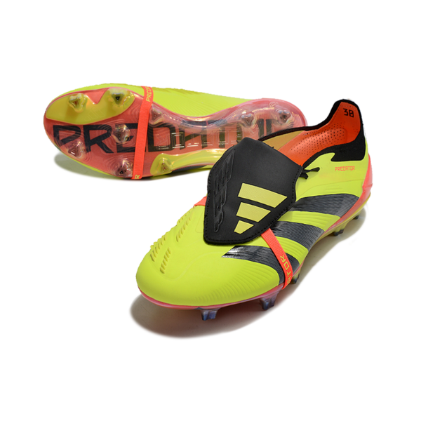 Chuteira Campo Adidas Predator 30 Elite Com Lingua FG Energy Citrus Pack + MEIA DE BRINDE 🎁