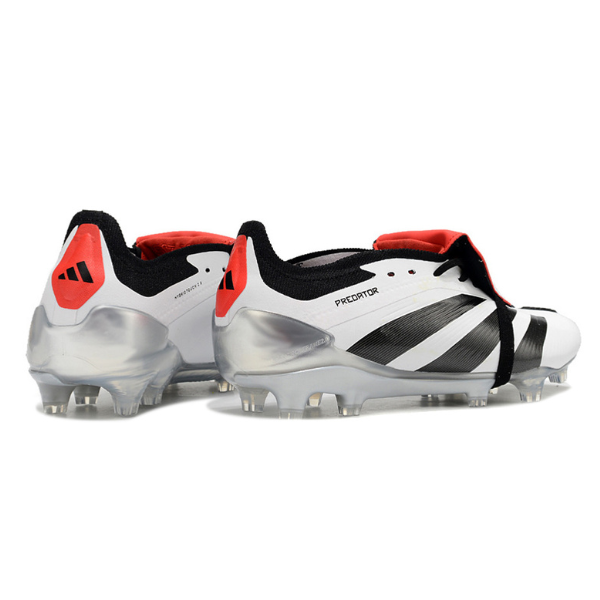 Chuteira Campo Adidas Predator 30 Elite Com Lingua FG Branca e Preta + MEIA DE BRINDE 🎁