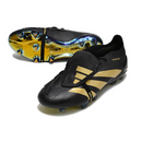 Chuteira Campo Adidas Predator 30 Elite Com Lingua FG Preta e Dourada + MEIA DE BRINDE 🎁