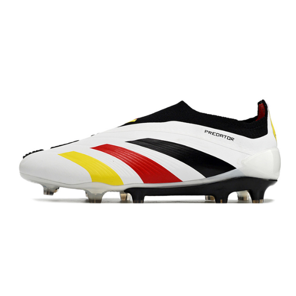 Chuteira Campo Adidas Predator 30 Elite Sem Cadarço FG Alemanha Pack + MEIA DE BRINDE 🎁