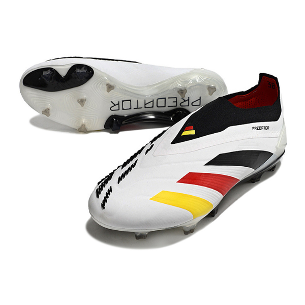 Chuteira Campo Adidas Predator 30 Elite Sem Cadarço FG Alemanha Pack + MEIA DE BRINDE 🎁