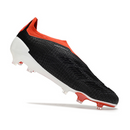 Chaussures de football Adidas Predator 30 Elite Slip-on FG Noir, Blanc et Rouge + CHAUSSETTES CADEAUX 🎁