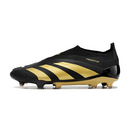 Chaussures de football Adidas Predator 30 Elite Slip-on FG Noir et Or + CHAUSSETTES CADEAUX 🎁