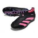 Chuteira Campo Adidas Predator 30 Elite Sem Cadarço FG Preta e Rosa + MEIA DE BRINDE 🎁