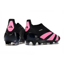 Chuteira Campo Adidas Predator 30 Elite Sem Cadarço FG Preta e Rosa + MEIA DE BRINDE 🎁