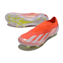 Chuteira Campo Adidas X Crazyfast.1 Sem Cadarço FG Energy Citrus Pack + MEIA DE BRINDE 🎁