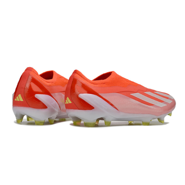 Chuteira Campo Adidas X Crazyfast.1 Sem Cadarço FG Energy Citrus Pack + MEIA DE BRINDE 🎁