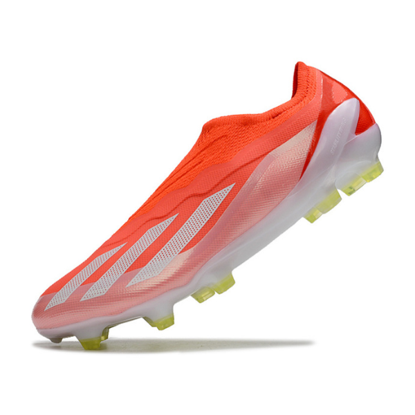 Chuteira Campo Adidas X Crazyfast.1 Sem Cadarço FG Energy Citrus Pack + MEIA DE BRINDE 🎁