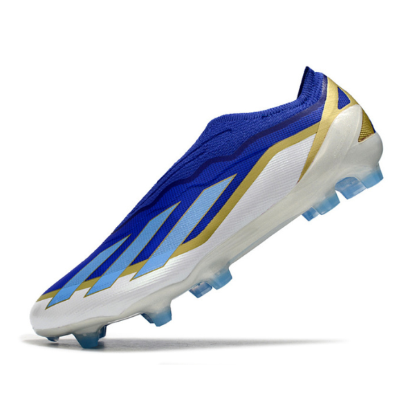 Chuteira Campo Adidas X Crazyfast.1 Sem Cadarço FG Messi Spark Gen10s Pack + MEIA DE BRINDE 🎁
