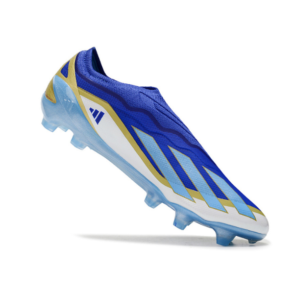 Chuteira Campo Adidas X Crazyfast.1 Sem Cadarço FG Messi Spark Gen10s Pack + MEIA DE BRINDE 🎁