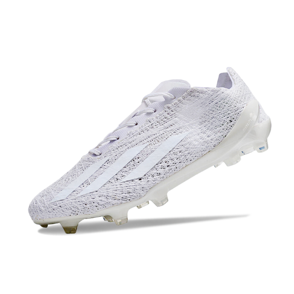 Chuteira Campo Adidas X Crazyfast+ Strung FG Branca + MEIA DE BRINDE 🎁