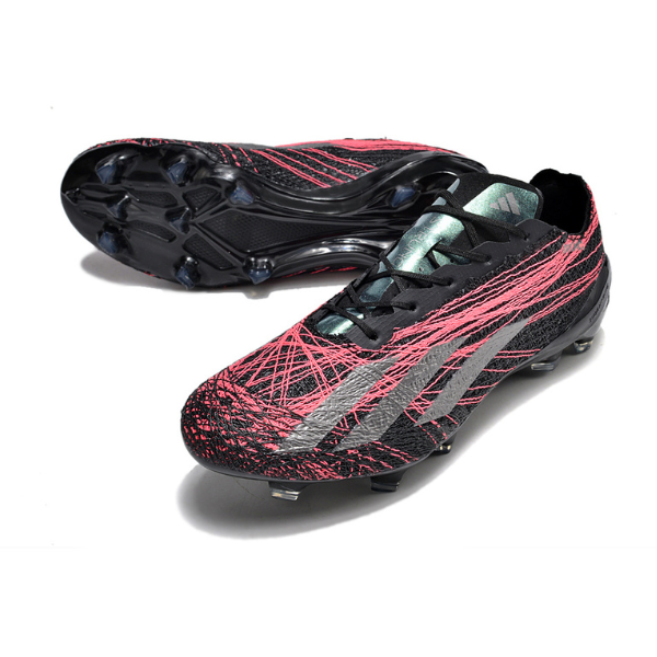 Chuteira Campo Adidas X Crazyfast+ Strung FG Preta e Rosa + MEIA DE BRINDE 🎁