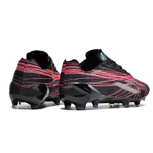 Chuteira Campo Adidas X Crazyfast+ Strung FG Preta e Rosa + MEIA DE BRINDE 🎁