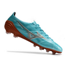 Chuteira Campo Mizuno Alpha FG Azul Claro + MEIA DE BRINDE 🎁