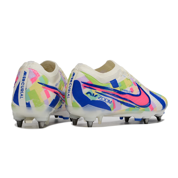 Chuteira Campo Nike Zoom Mercurial Vapor 15 Elite SG Trava Mista SolCal Pack + MEIA DE BRINDE 🎁