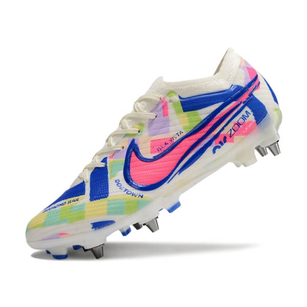 Chuteira Campo Nike Zoom Mercurial Vapor 15 Elite SG Trava Mista SolCal Pack + MEIA DE BRINDE 🎁