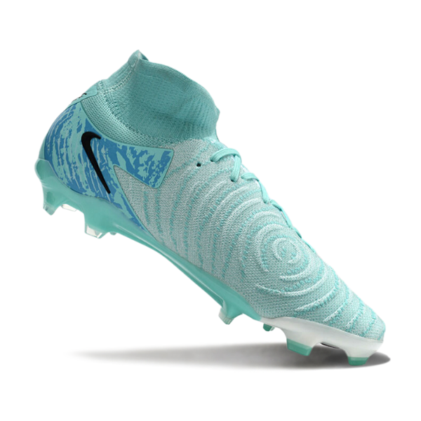 Chuteira Campo Nike Phantom Luna 2 Elite FG Azul Claro e Preta + MEIA DE BRINDE 🎁