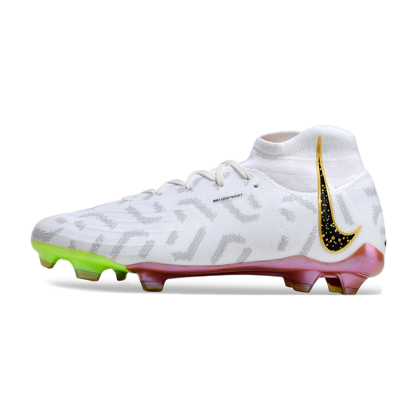 Chuteira Campo Nike Phantom Luna Elite FG United Golden Pack + MEIA DE BRINDE 🎁