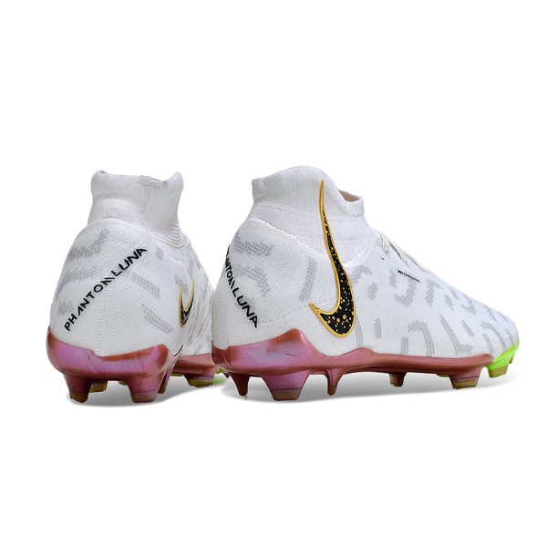 Chuteira Campo Nike Phantom Luna Elite FG United Golden Pack + MEIA DE BRINDE 🎁