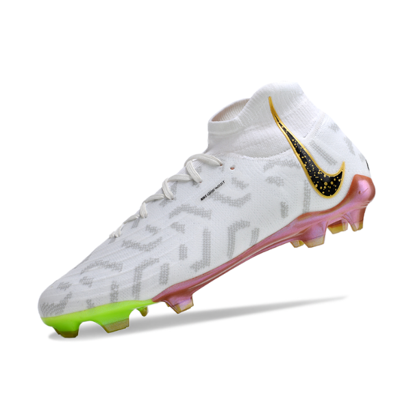 Chuteira Campo Nike Phantom Luna Elite FG United Golden Pack + MEIA DE BRINDE 🎁