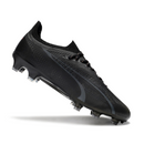 Chuteira Campo Puma Ultra Ultimate FG Preta e Vermelha + MEIA DE BRINDE 🎁