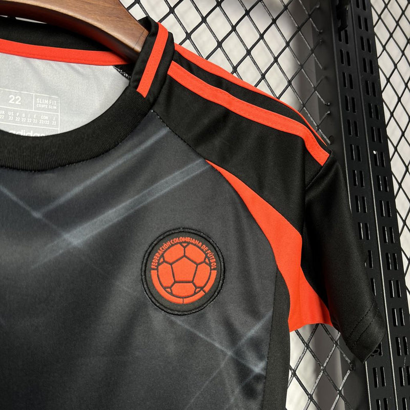 Kit Infantil Seleção Colômbia Away 2024/2025