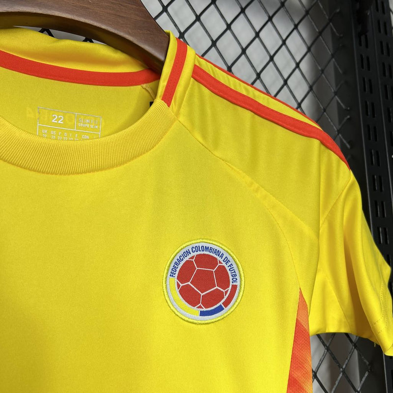 Kit Infantil Seleção Colômbia Home 2024/2025