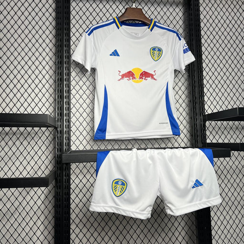 Kit Infantil Leeds United F.C. Home 2024/2025