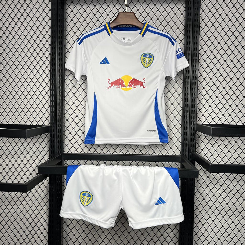 Kit Infantil Leeds United F.C. Home 2024/2025