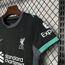 Kit Infantil Liverpool Away 2024/2025
