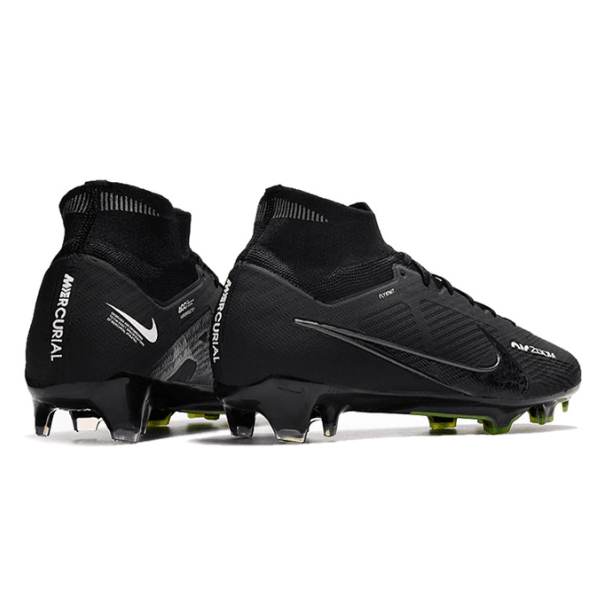 Chuteira Campo Nike Zoom Mercurial Superfly 9 Elite FG Black Shadow Pack + MEIA DE BRINDE 🎁