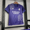 Kit Infantil Real Madrid Y3 Rose Edição Especial Roxo 2024/2025