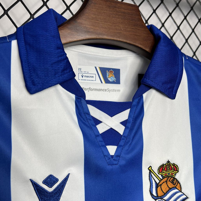 Kit Infantil Real Sociedad Home 2024/2025